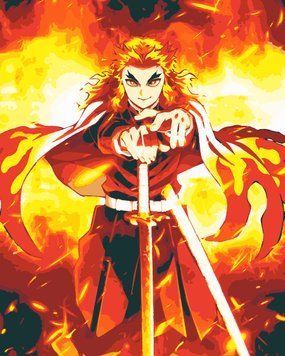 Картина за номерами Rengoku RB-1030 фото