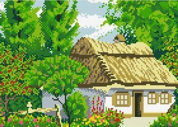 Алмазна мозаїка Літо АМП127 фото