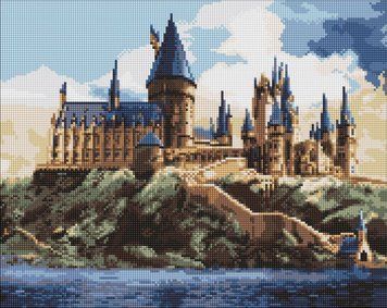 Алмазна мозаїка Harry Potter: Гоґвортс вдень AMO20360 фото
