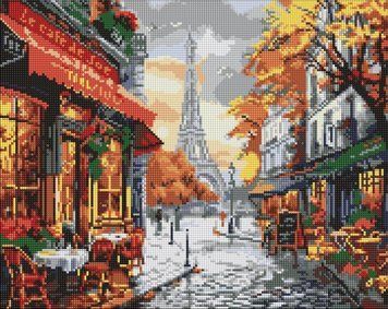 Алмазна мозаїка Чарівність Парижа AMO8096 фото