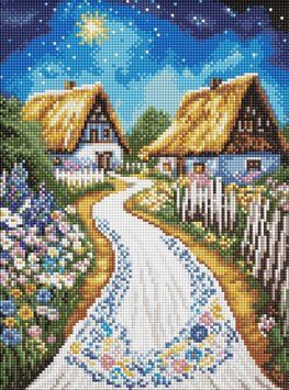 Алмазна мозаїка Хатина AMO8219 фото