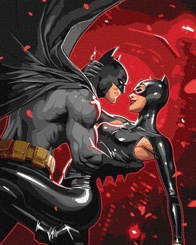 Картина за номерами Batman: Нічне полум'я KHO5249 фото