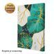 Картина за номерами "Листя із золотом" 28x40см, фарби металік RB-0886 фото 2