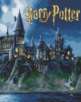 Алмазна мозаїка Harry Potter: Гоґвортс вночі AMO20364 фото