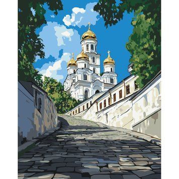 Картина за номерами Шлях до собору 11084-AC фото