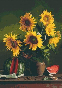 Картина за номерами "Осіння композиція" 28x40см RB-0287 фото