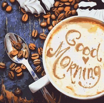 Картина за номерами Good Morning KHO5523 фото
