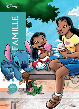 Розмальовка Дісней по номерам - Famille (Родина) | Coloriages mysteres Disney Hachette Famille фото