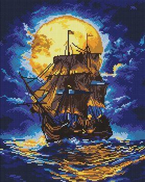 Алмазна мозаїка Там, де небо зустрічає море AMO8246 фото