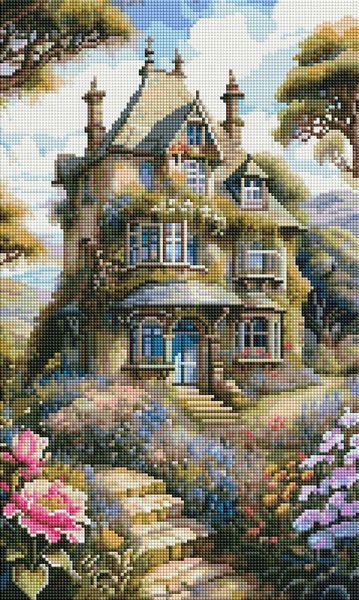 Алмазна мозаїка "Пори року" без підрамника, 50x120см TR1006 фото