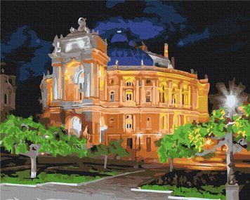 Картина за номерами Нічний театр BS23531L фото