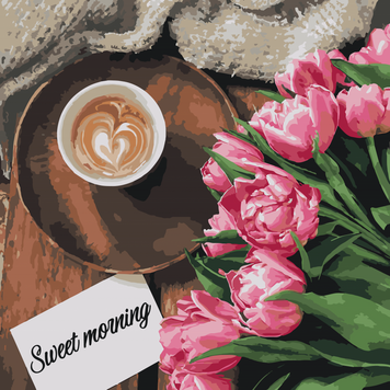 Картина за номерами Sweet morning 12107-AC фото